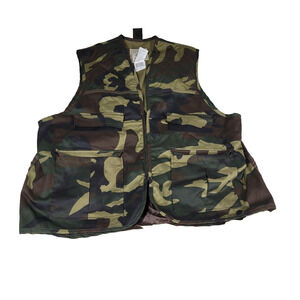 Northwest Territory Vest Mens Size XL Hunting Camo Shotgun Shell Holder Pockets